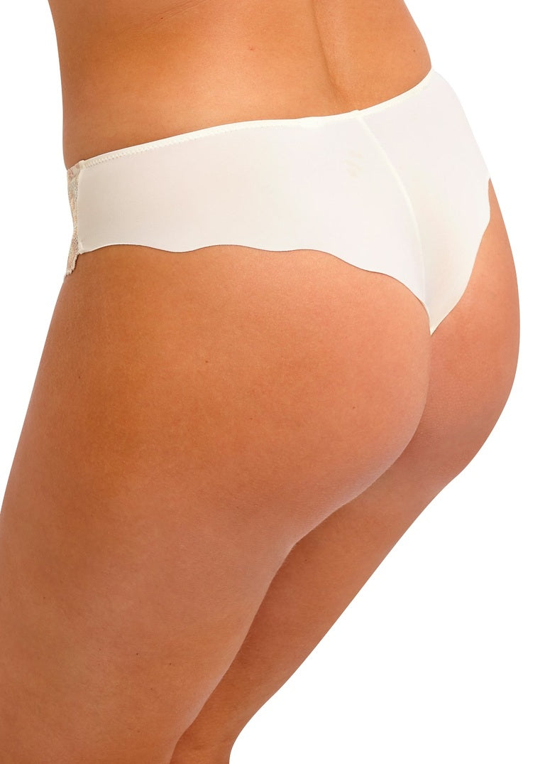 Fantasie White underwear worn by a person on a white background by Leia Lingerie