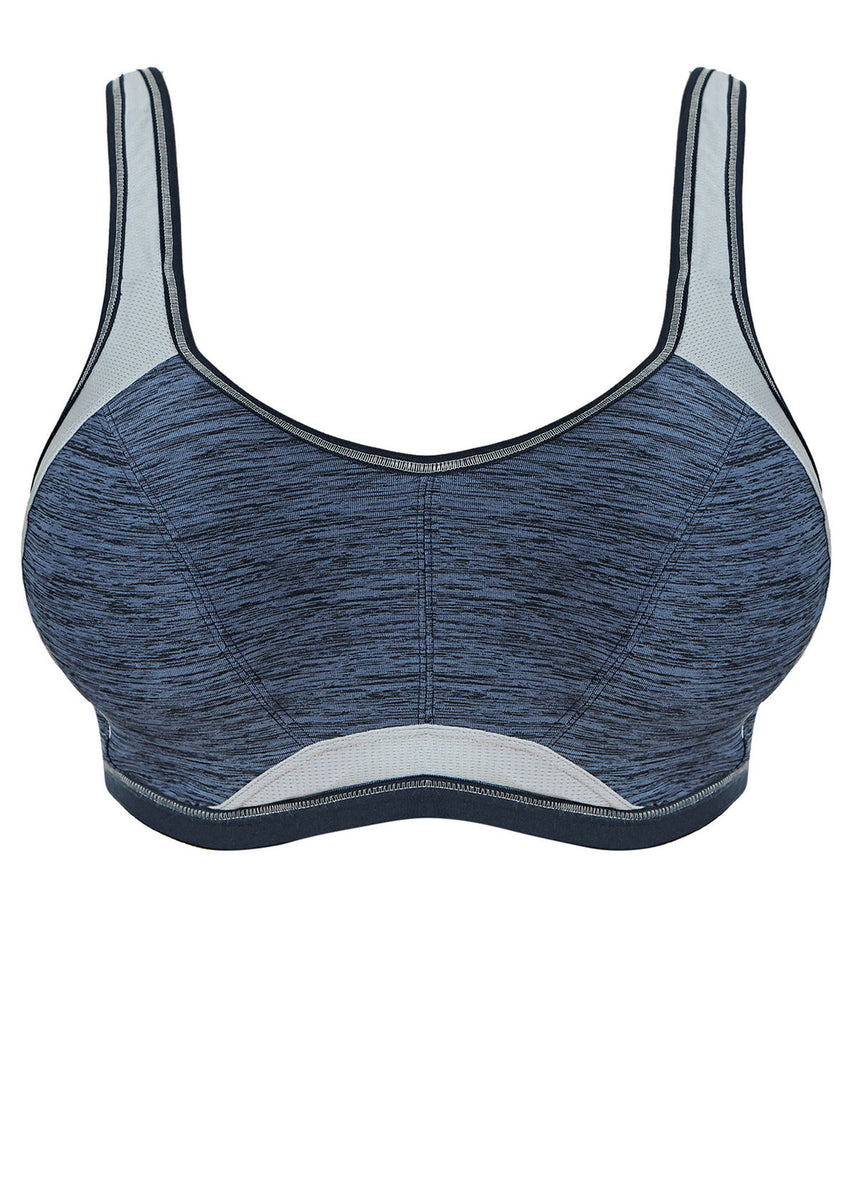 Epic Moulded Crop Top Sports Bra Total Eclipse