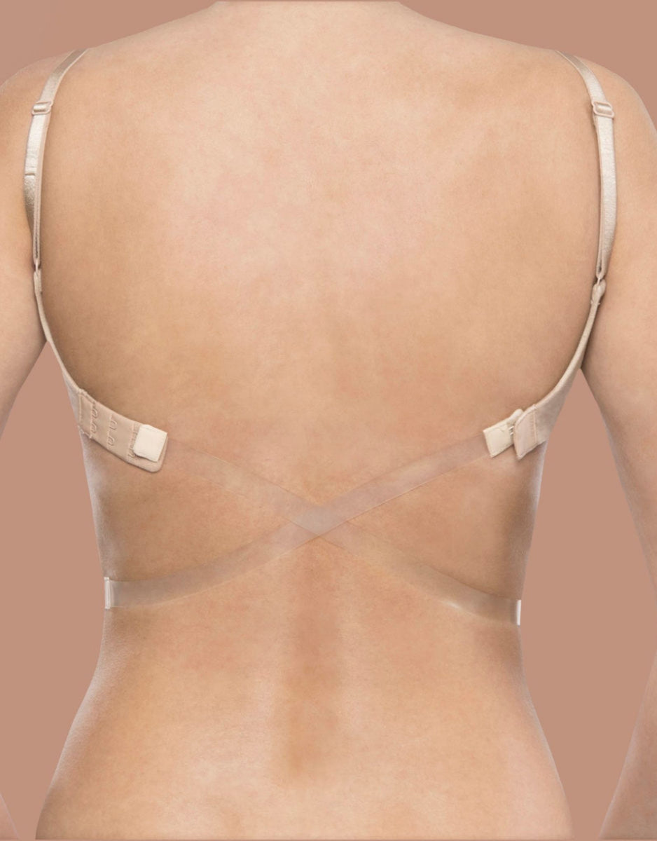 Low Back Straps - Transparent – Leia Lingerie