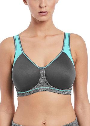 Sonic Moulded Sports Bra Carbon – Leia Lingerie