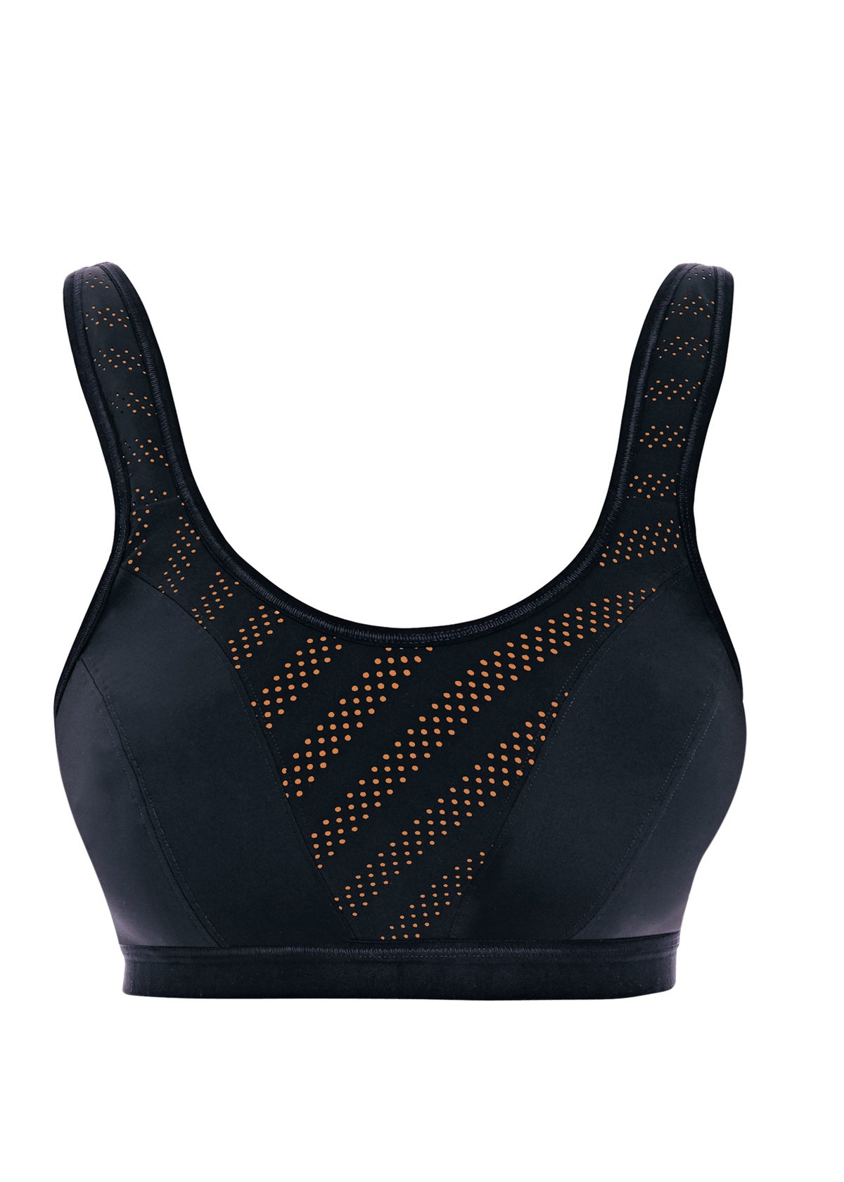 Non-Wired Sports Bra - 7341C - Black/Ice – Ashley's Lingerie & Swimwear