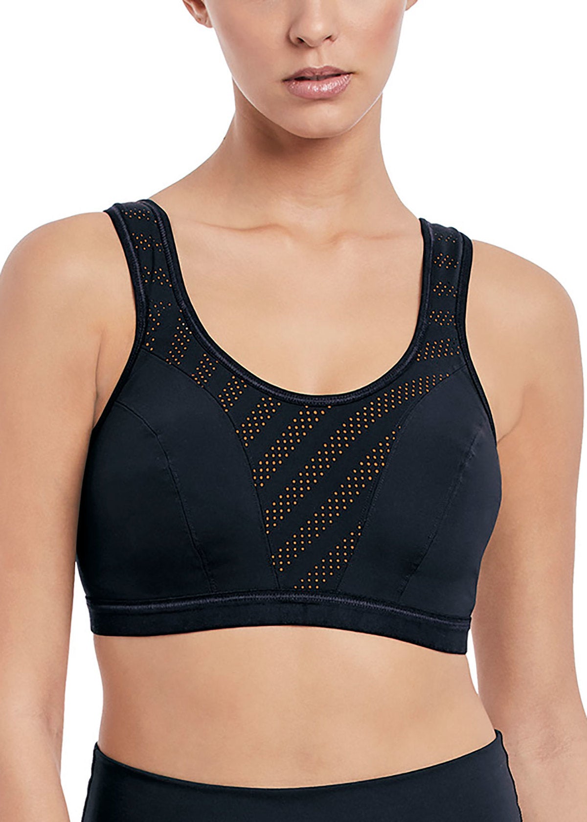 Force Soft Cup Crop Top Sports Bra - Atomic Navy – Leia Lingerie