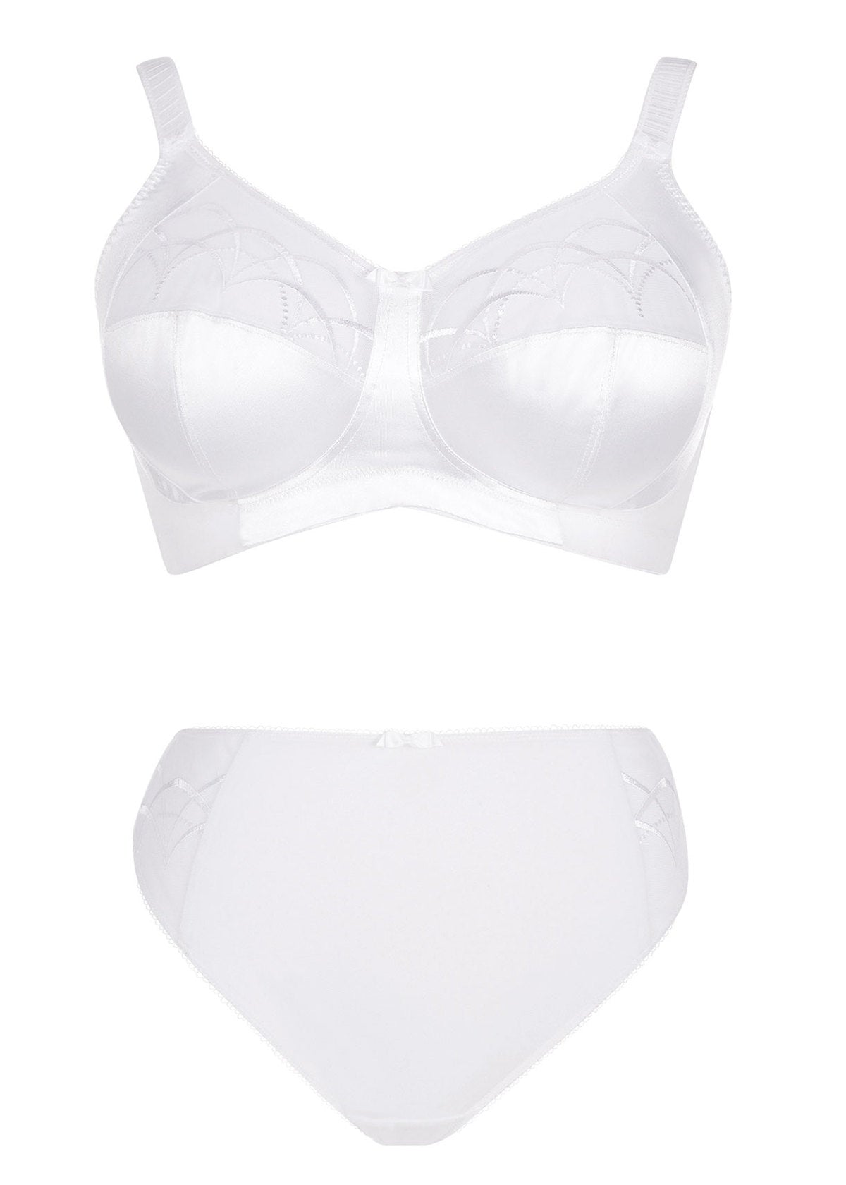 Elomi Cate White Non Wired Bra (B-G) – Lion's Lair Boutique