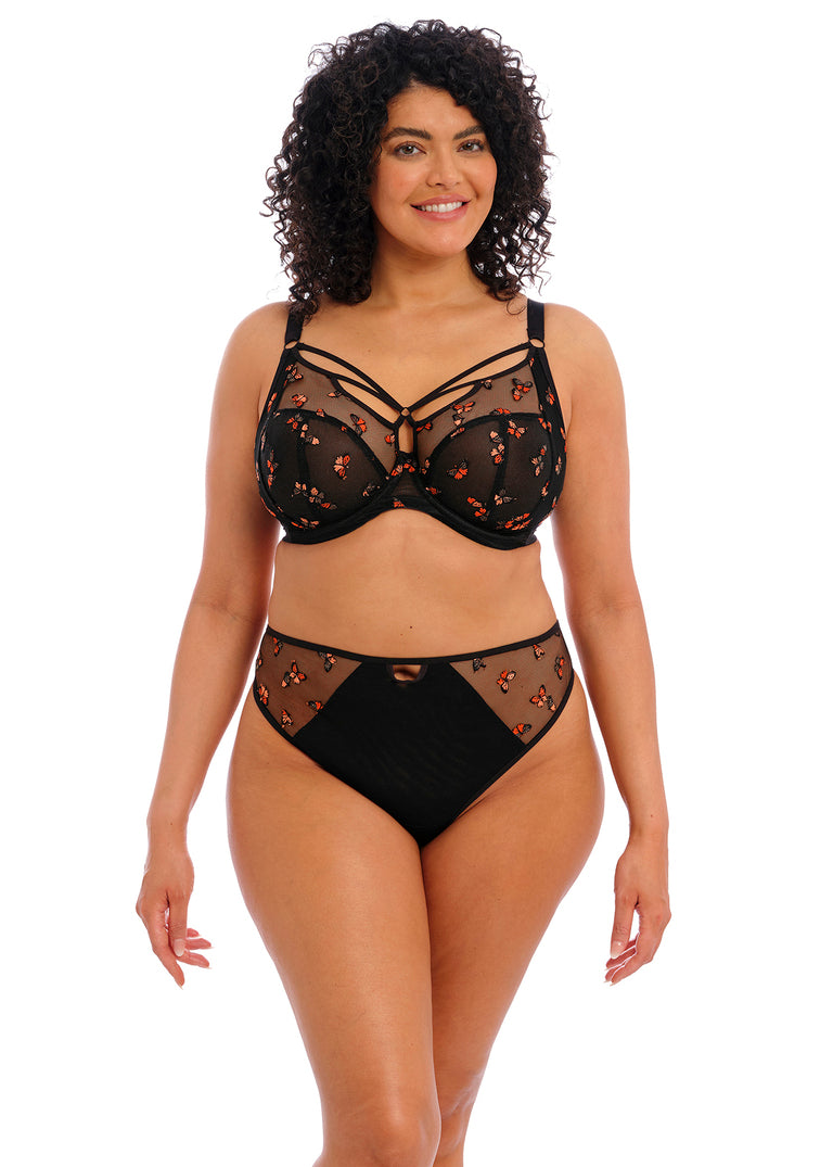 Plus Size Full Coverage Butterfly Bra Lingerie Intimate