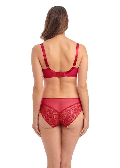 Ann-Marie Underwired Side Support Bra - Red – Leia Lingerie
