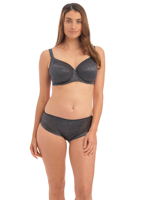 Envisage Underwired Full Cup Side Support Bra - Slate – Leia Lingerie