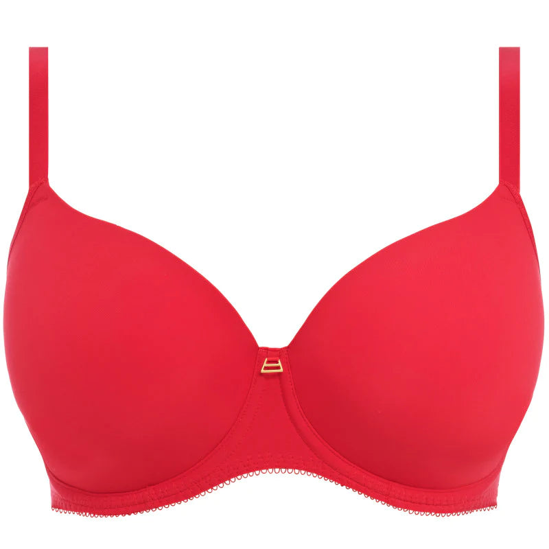 Buy Our Ruby Red Lace Plunge Balconette Bra – Lea Clothing Co.